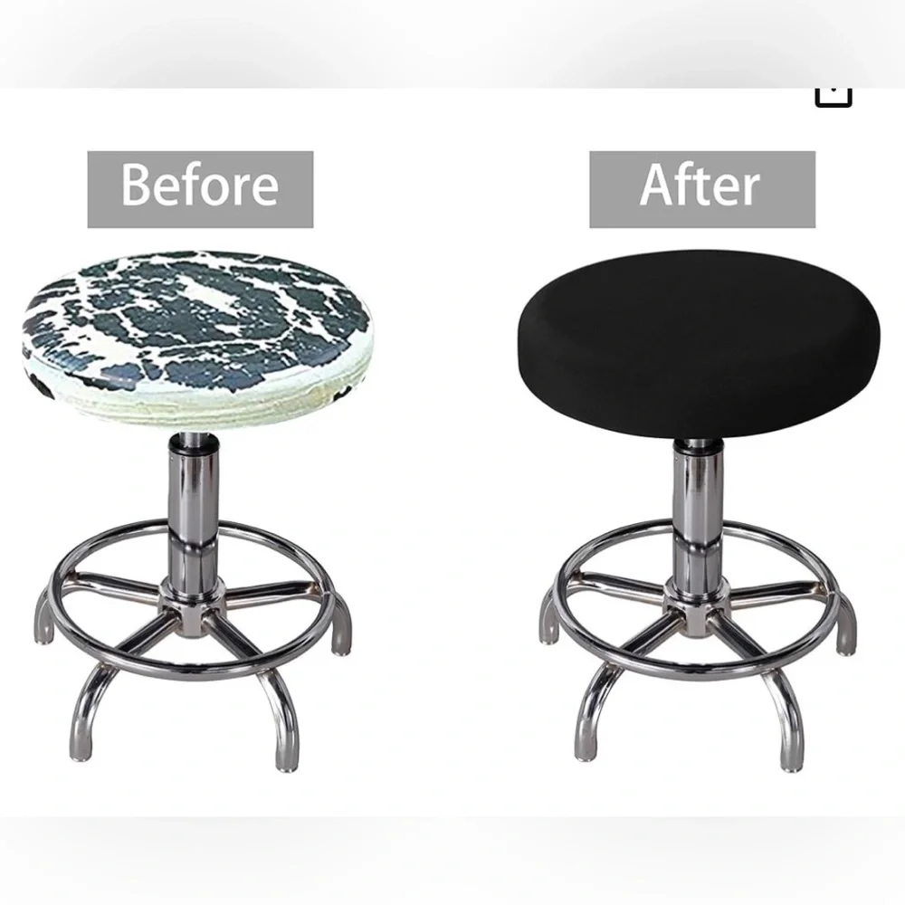 Round bar stool covers. NWOT